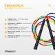 Бисерная скакалка EF-2820-MD, FreeRope, мультиколор 2,7 м - изображение 2