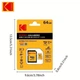 Карта памяти KODAK microSDXC 64GB UHS-I U3 V30 A1 (100 MB/s) с SD-адаптером - Высокоскоростная карта памяти для смартфонов, видеорегистраторов, экшн-камер и 4K Ultra HD видео - изображение 2