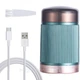 Аккумуляторная дорожная электробритва депилятор Blawless Portable Mini Shaver 5W, Беспроводная роторная USB - изображение 5
