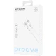 Кабель Proove Soft Silicone Type-C to Type-C 60W 1m White (CCSO60002202) - зображення 4