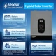 Гібридний інвертор DATOUBOSS DT 4862S 6200W 48В 230В, MPPT 120А, сонячний контролер, 8500Вт, 500В - зображення 2