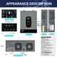 Гібридний інвертор DATOUBOSS DT 4862S 6200W 48В 230В, MPPT 120А, сонячний контролер, 8500Вт, 500В - зображення 6
