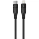 Кабель Proove Soft Silicone Type-C to Lightning 27W 1m Black (CCSO27002101) - изображение 1