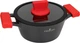 Garnek Zwieger Obsidian z pokrywką 20 cm 2.4 l (5903357371418) - obraz 1