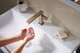 Смеситель для раковины Hansgrohe Tecturis E 110 Fine CoolStart 73020140 - изображение 3