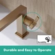 Смеситель для раковины Hansgrohe Tecturis E 110 Fine CoolStart 73020140 - изображение 11
