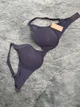 Бюстгальтер зі вставними подушечками Thirdlove 24/7 Classic Uplift Plunge Bra - Синій - 70F - изображение 2