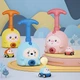 Детская инерционная машинка D8811 с воздушными шарами для активных игр 15х10х8 см Синяя развивающая игрушка на аэродинамической тяге без батареек - изображение 2