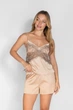 Пижама: топ и шортики Anabel Arto 50(2XL) Бежевый-04 (151584) - изображение 1