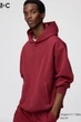 Худи Uniqlo 50(L) Бордовый (157423) - изображение 1
