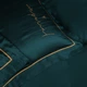 Простынь на резинке Imperial Tencel №07 Emerald - высота 25 см 80*200 - изображение 3