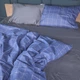 Простынь Сатин STANDART 22-1434 Graphite Check 220*240 - изображение 2