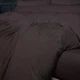 Комплект постільної білизни Велюр Winter Frost 28-0003 Brown Velvet Полуторний - зображення 5
