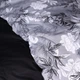 Простынь Поплин 00-8 "Black Flowers" 200*220 - изображение 5