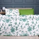Простирадло Ranforce Elite 17-0719 Foliage on White 200*220 - зображення 3