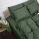 Простирадло Сатин "0844 Green Olive" 200*220 - зображення 4