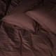 Простынь Satin Stripe 30-0006 Dark Brown 200*220 - изображение 3
