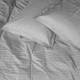 Простирадло Satin Stripe 30-0010 Light Gray 110*160 - зображення 3