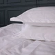 Простирадло Satin Stripe 30-0001 White 150*220 - зображення 5
