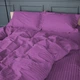 Простирадло Satin Stripe 30-0009 Purple 200*220 - зображення 2