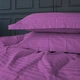 Простирадло Satin Stripe 30-0009 Purple 200*220 - зображення 5