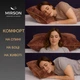 Подушка (стружка Memory) №4051 28-0003 Brown Velvet Women 59*43*10 см 590*430*100 Classic - изображение 5