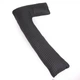 Подушка для вагітних та відпочинку Г-подібна №5002 Color Line 17-0611 Stripe Black EcoSilk бязь 140*40*20 - зображення 6