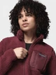 Толстовка на молнии женская Columbia 219393009 S Бордовая (1159863374) - изображение 6