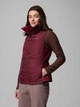 Теплый жилет короткий женский Columbia 195254472 L Бордовый (1159863478) - изображение 3