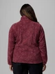 Толстовка на молнии на флисе женская Columbia 612086812 XL Бордовая (1159887814) - изображение 9