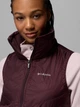 Теплый жилет короткий женский Columbia 907546999 L Бордовый (1161314592) - изображение 5
