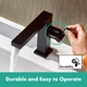Змішувач для раковини Hansgrohe Tecturis E 110 Fine CoolStart 73020670 - зображення 15