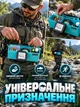 Поясна-рибацька сумка спінінгіста на пояс для рибалки (пластик) Бірюзова - зображення 2
