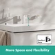 Змішувач для раковини Hansgrohe Tecturis E 110 Fine CoolStart 73020700 - зображення 12
