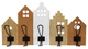 Wieszak na ubrania Home Style ścienny 48 x 8 x 26 cm 566034 (8721037601931) - obraz 1