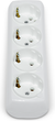 Колодка Borsan з заземленням 4 розетки White (BR-1554-0) - зображення 2