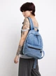 Джинсовий рюкзак Denim Style Світло-синій (арт. 8201) - зображення 8