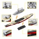 Конструктор линкора 492 USS Missource 12GO 98007 на 2568 деталей - изображение 6