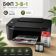 МФУ Canon PIXMA TS3750i 3в1 A4 струйный цветной Wi-Fi USB 4800×1200 dpi Принтер сканер копир для дома Фото без полей Мобильная печать - изображение 1