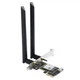 Wi-Fi/Bluetooth адаптер MOGE AX210 WiFi6 / AX5374 / Bluetooth 5.3 / Три диапазона / PCI Express - изображение 1