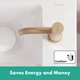 Смеситель для раковины Hansgrohe Tecturis S 110 CoolStart 73312140 - изображение 10