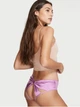 Трусики Satin Bow Victoria’s Secret Ліловий M - изображение 2