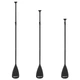 Весло для SUP-доски Aquaget 160-208 см регулируемое, складное AQ0051 Black - изображение 9