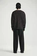 Джемпер чоловічий COS geometric jacquard-knit jumper 1242717001 M Коричнево-чорний - зображення 4