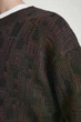 Джемпер чоловічий COS geometric jacquard-knit jumper 1242717001 M Коричнево-чорний - зображення 5