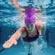 Шапочка для плавания Aquaget для длинных волос AQ0031 Violet - изображение 2