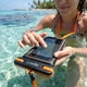 Чохол водонепроникний Aquaget для телефона AQ0027 Black/Orange - зображення 3