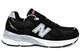 Чоловічі термо кросівки NB 990 USA Gore-Tex чорний з сірим та білим 43 - изображение 4