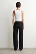 Джинси жіночі COS chord straight-leg jeans 1298075007 27 Чорний - изображение 2