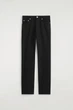 Джинси жіночі COS chord straight-leg jeans 1298075007 27 Чорний - изображение 10